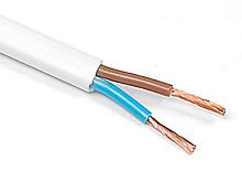 Кабель силовой ПГВВП 2x1,5 ГОСТ белый картинка 